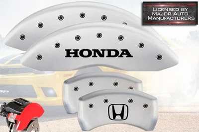 Cubiertas de pinza de disco de freno MGP 2018-2019 "Honda" Accord LX delanteras + traseras blancas "H" Foto 1 de 4