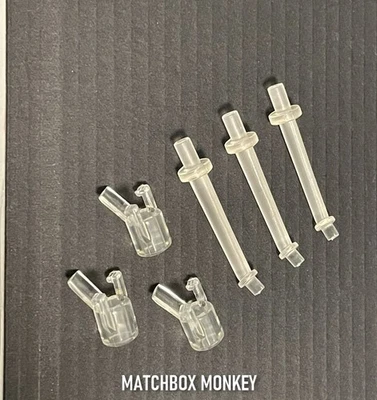 3 Pack Clip Stands Corgi Model Airplanes Jets Fits: Concorde P-51 F4 P-38 B-17 - Image 1 of 4