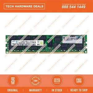 M393B2G70BH0-BH9    Samsung 16GB PC3-12800 DDR3-1600MHz ECC CL11 240-Pin RDIMM 1 - Picture 1 of 2