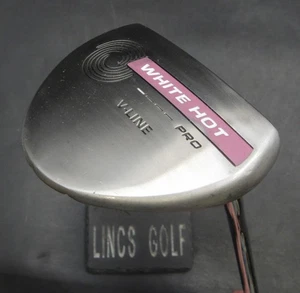 Ladies Odyssey White Hot Pro V-Line Putter 82cm Length Steel Shaft Odyssey Grip* - Picture 1 of 8