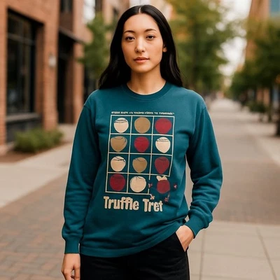 Camisa De Colección 1996 Truffle Trot Eugene Oregon Oneita Power-T Grande Hecha en EE. UU. Foto 1 de 4