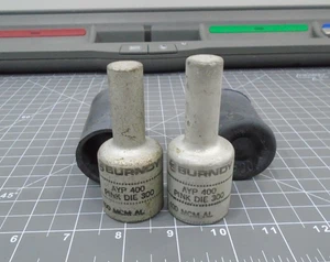 2 Stück NEU Burndy AYP400 Kompression Pin Adapter AL 400 KCMIL Draht - Bild 1 von 3
