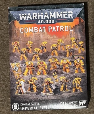 Warhammer 40k Marines Espaciales Puños Imperiales Patrulla de Combate ¡Nuevo/Sellado! Foto 1 de 2
