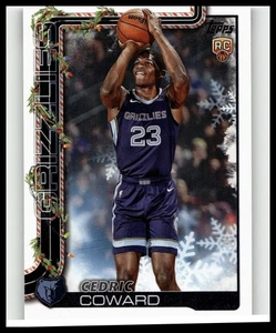 2025-26 Topps Holiday Cedric Coward #H171 Rookie - Bild 1 von 2