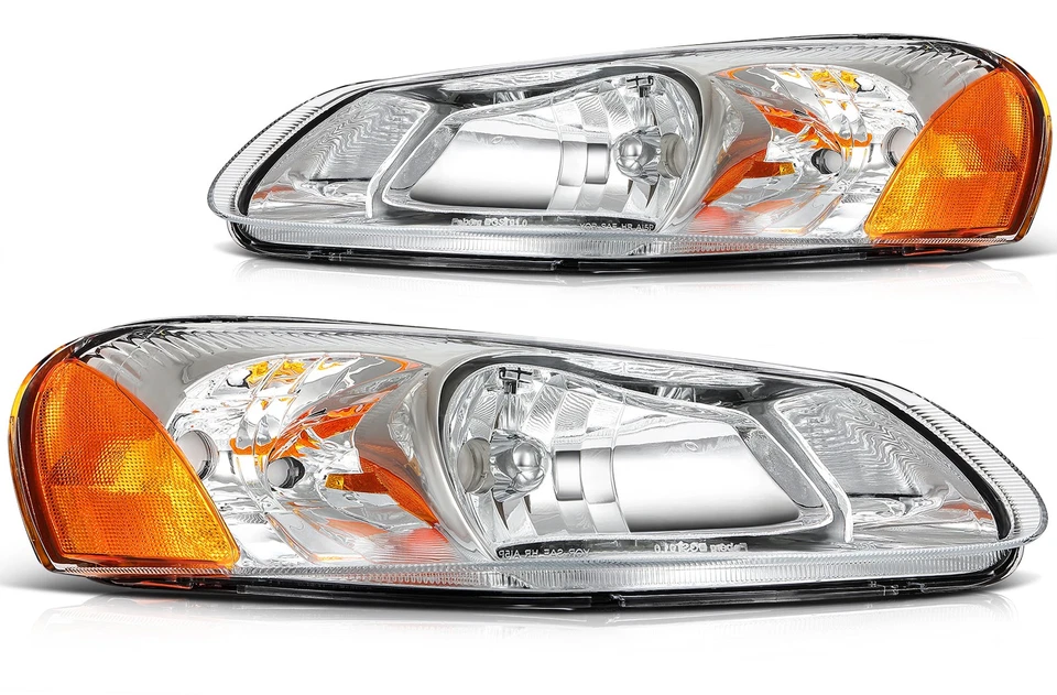 Fits 2001-2006 Dodge Stratus 2001-2003 Chrysler Sebring Headlights Assembly Pair Foto 1 de 4