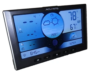 AcuRite Weather Forecaster Wireless Digital Color Display Base Unit 02099HD - Picture 1 of 14