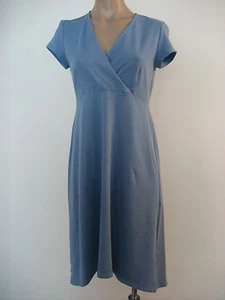 EILEEN FISHER Algodón Jersey Stretch Empire Waist Hi Lo Dress XSmall XS NWT $138 - Imagen 1 de 7
