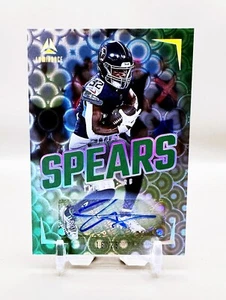 2024 Panini Luminance Football #73  (Green Autograph)  TYJAE SPEARS  [16/25] - Picture 1 of 2
