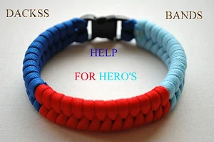 Bracciali fatti a mano esercito britannico, marina, aeronautica 10% per aiutare gli eroi - Foto 1 di 4