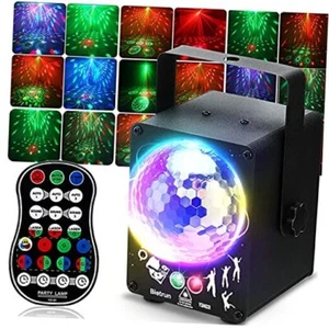 Disco Stage Dj Strobe Lights for Parties, Sound Activated+Remote Control, , - Picture 1 of 7