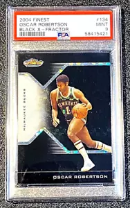 PSA 9 MINT 2004-05 Topps Finest BLACK Xfractor #D 6/9 OSCAR ROBERTSON #134 G890 - Picture 1 of 4
