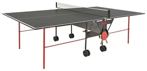 Tischtennisplatte indoor Tibhar 1000 inkl. Netz | Tischtennis-Tisch | klappbar - Bild 1 von 3