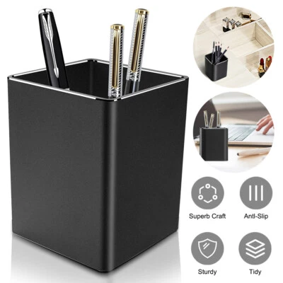 Schreibtisch Organizer Stifte Tisch Organizer schwarz Stiftehalter Büro Ordnung - Bild 1 von 4