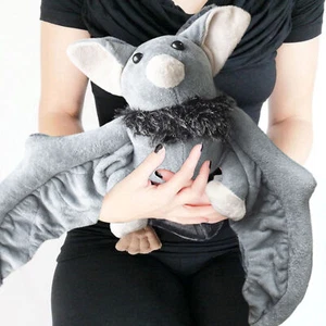 Juguetes de peluche de murciélago Halloween pequeño diablo murciélago muñeca juguete de peluche lindo murciélago juguete de peluche - Imagen 1 de 12