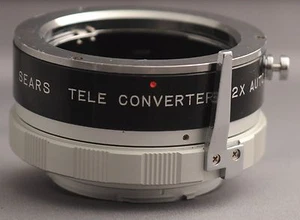  SEARS TELE CONVERTER 2X Auto for MINOLTA MD FILM CAMERA JAPAN - Picture 1 of 2
