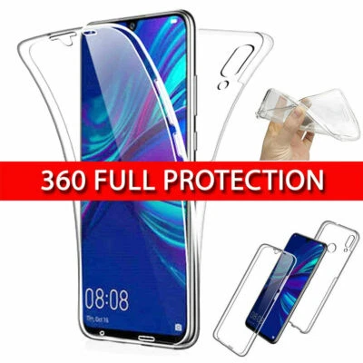 Funda 360 de cuerpo completo delantera y trasera a prueba de golpes para Huawei P40, P30, Pro, Lite, etc. Foto 1 de 4
