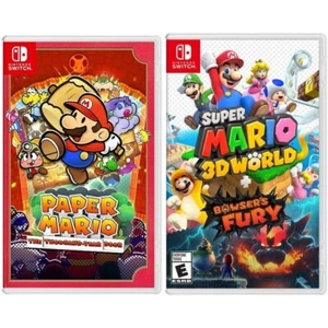Paper Mario: The Thousand Year Door + Super Mario 3D World + Bowser's Fury New - Picture 1 of 5