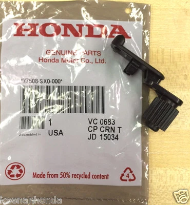 Genuine OEM Honda Glove Box Door Retainer Accord Civic Glovebox Stopper Arm - Image 1 of 3