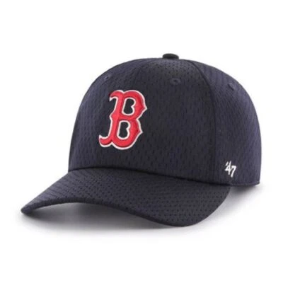 Boston Red Sox '47 Marca Azul Marino Tres Puntos Limpieza Ajustable Papá Sombrero Foto 1 de 2