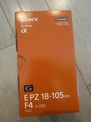 Lente Sony serie G 18-105 mm f/4 (SELP18105G) totalmente nueva Foto 1 de 2