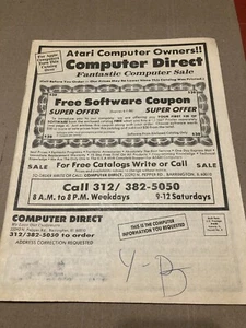 Vintage - Catalogo Diretto Computer-Commodore-Apple PC Amiga IBM Rivista anni 80 - Foto 1 di 2