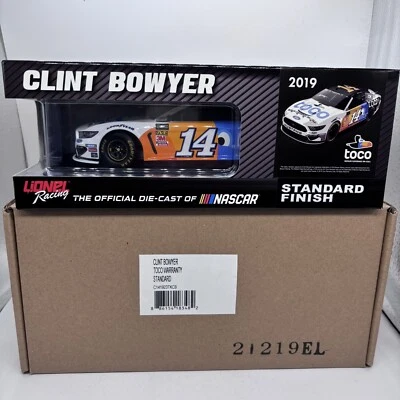 505 Made 2019 Clint Bowyer TOCO 1/24 Ford Mustang Diecast - Image 1 of 4