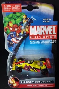 2011 MAISTO 1:64 MARVEL UNIVERSE IRON MAN FORMULA FORMEL 1 CAR - Bild 1 von 3