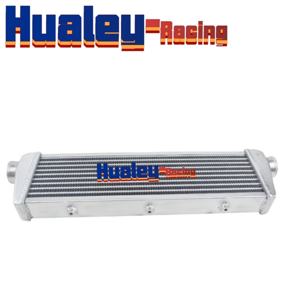 Intercooler universal 30,5*13*3,7" FMIC montaje frontal barra y placa turbo de aluminio Foto 1 de 4