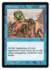 Portal Second Age ** 4x Exhaustion x4 ** Mtg Magic (EX/SP)