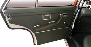 FOR MERCEDES W123 4 DOOR SEDAN INTERIOR DOOR PANEL BLACK 4 PCS PAIR 1976–1986 - Picture 1 of 1
