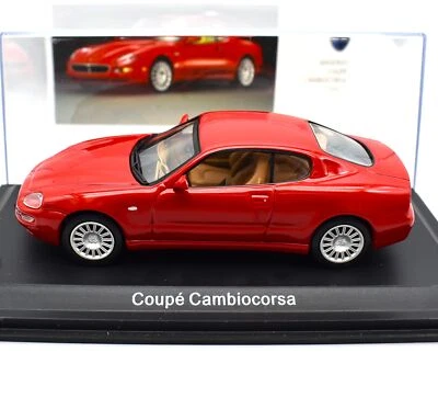Modellino auto scala 1:43 Maserati Coupe Cambiocorsa diecast modellismo statico - Immagine 1 di 4