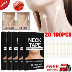 Instant Lift Neck Tape Instant Necks and Face Lift Strap Patch Tightening Tapes - Picture 1 of 14