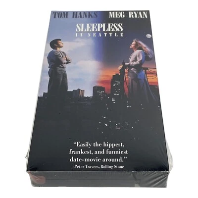 "Sleepless in Seattle" (VHS, 1993) NEW SEALED Video Tape Vintage Movie Film - Image 1 of 3