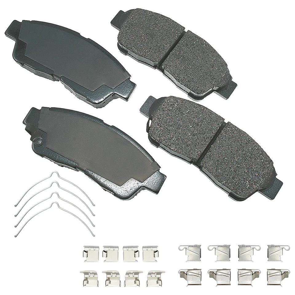 For 1993-1997 Geo Prizm FWD Disc Brake Pad Set Front Akebono 1994 1995 1996 - Image 1 of 1