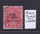 N.W.P.I. : Kgv 1D Red   V.F.U. With Variety Roos Tongue Out.