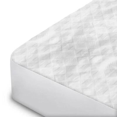 Водонепроницаемая защита для матраса WonderSleep полуторный размер, бамбуковая ткань, термополиуретановое покрытие - Изображение 1 из 4