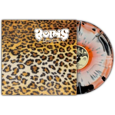 Boris - Heavy Rocks LP 2022 Black Orange White Merge Splatter LTD ED 200 - Image 1 of 4