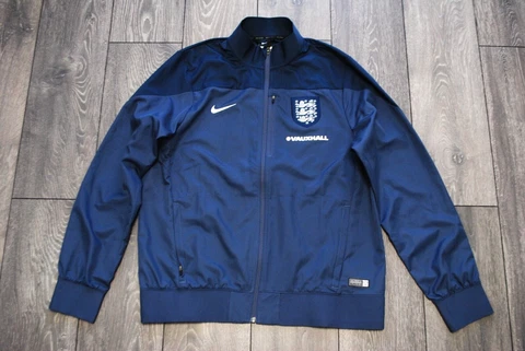 ENGLAND NATIONAL TRAINING JACKET BY NIKE FOOTBALL SOCCER TRACK TOP SIZE MENS L Cover