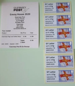 2020 GUERNSEY FLAG - GG02 - 'LIBERATION 75 1945-2020: COLLECTOR & LOCAL STAMP SETS - Bild 1 von 2