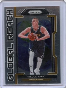 2021-22 Panini Prizm Global Reach #3 Nikola Jokic - Foto 1 di 1