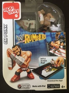 WWE WWF MATTEL CM PUNK RUMBLERS APPTIVITY WRESTLING FIGURE iPad APP T7 - Picture 1 of 2