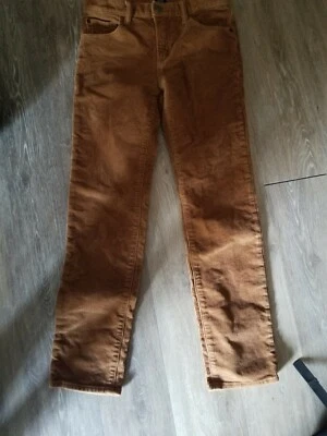 PANTALÓN NIÑO GAP PANA MEZCLA ALGODÓN TALLA 14 MARRÓN Foto 1 de 3