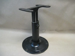 Antique Nice Adjustable Cast Iron School Desk Chair Base Pedestal 14"-18" - Picture 1 of 10