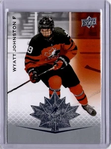 Wyatt Johnston BASE #84 2021 Upper Deck Team Canada Juniors - Imagen 1 de 2