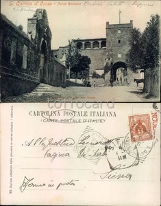 SIENA PROVINCIA-SAN QUIRICO D'ORCIA-PORTA ROMANA-D3-82 - Picture 1 of 1