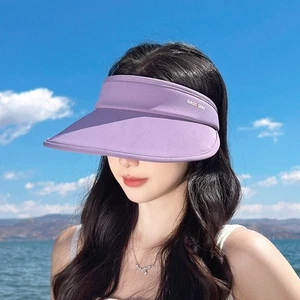 Summer Ice Silk Sun Hat With Wide Brim For Women Sun Protection And - Picture 1 of 16