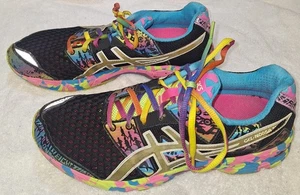 Talla 10 - ASICS Gel-Noosa Tri 8 Negro Multicolor Neón Mujer  - Imagen 1 de 9