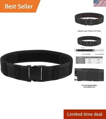 Adjustable Tactical Nylon Belt - Durable Utility Gear for Every Adventure - Image 1 of 4