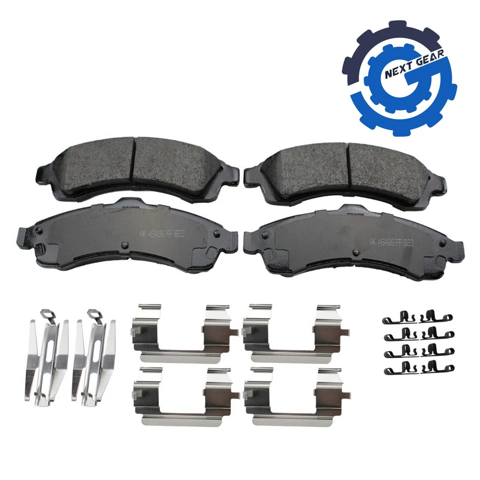 Nuevas pastillas de freno de cerámica Akebono ProAct para Chevy Trailblazer ACT882 2002-2008 Foto 1 de 1