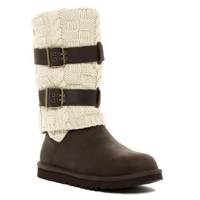 Botas altas de punto de gamuza/algodón Ugg Cassidee para mujer talla 8 Foto 1 de 4